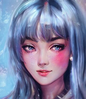 anime girl face paint – Easy Anime Drawing