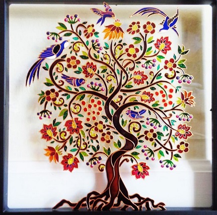 Top 25 Amazing Glass Painting Designs For Wall Hanging